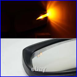 Left Side Door Mirror Blind Spot Turn Signal Red For Mazda CX-5 CX5 2015-2017