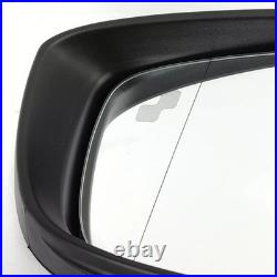 Left Side Door Mirror Blind Spot Turn Signal Red For Mazda CX-5 CX5 2015-2017