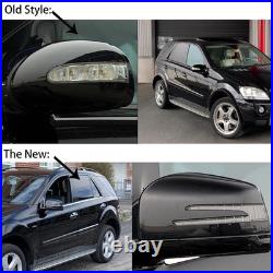Left Side Door Wing Mirror Blind Spot For Mercedes Benz W164 ML GL 2005 2006-11