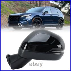 Left Wing Mirror For Honda CRV CR-V 2023 2024 25 Blind Spot 9Pin Black Passenger