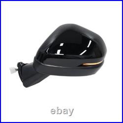 Left Wing Mirror For Honda CRV CR-V 2023 2024 25 Blind Spot 9Pin Black Passenger
