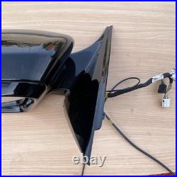 MERCEDES E-Class 2016- PASSENGER N/S Wing Mirror WITH CAMERA IN BLACK
