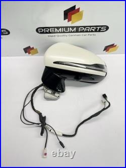 Mercedes C238 Coupe Wing Mirror Passenger N/s Left Side + Blind Spot + 360 Cam