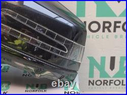 Mercedes CLS W218 Wing Mirror Left Power Fold Blind Spot Obsidian A2188105300