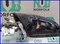 Mercedes CLS W218 Wing Mirror Left Power Fold Blind Spot Obsidian A2188105300