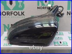 Mercedes CLS W218 Wing Mirror Left Power Fold Blind Spot Obsidian A2188105300