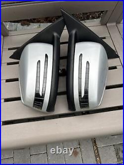 Mercedes C Class W204 SIDE POWER FOLD WING MIRRORS PAIR A2048107293/. 8106593