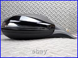 Mercedes C Class W205 Driver Side Wing Mirror Power Folding Black