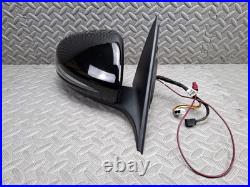 Mercedes C Class W205 Driver Side Wing Mirror Power Folding Black