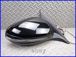 Mercedes C Class W205 Driver Side Wing Mirror Power Folding Black