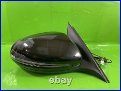 Mercedes C Class W205 Wing Mirror Power Fold Obsidian Black 197 Driver Right Osf