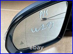 Mercedes E Class W213 Left Passenger Wing Mirror Folding Blind Spot A2138103900