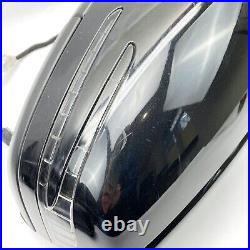 Mercedes GLE GLS W166 MIRRORS RHD CAMERA BLIND SPOT L+R ML GL BLACK 10+10+1pin