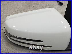 Mercedes Gla X156 13-19 Offside Wing Mirror In Calcite White Paint Code 650