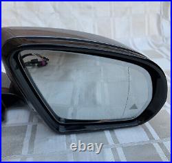 Mercedes S Class W222 Right Side Door Wing Mirror With Camera And Blind Spot Rhd