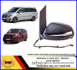 Mercedes V Class 2015 On Door Wing Mirror Electric Folding Heated Left Passenger