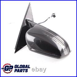 Mercedes W221 Wing Mirror Right O/S Door Blind Spot High Gloss Obsidian Black