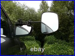 Milenco Grand Aero 3 Towing Mirror Flat (Twin Pack) With Storage Bag Case