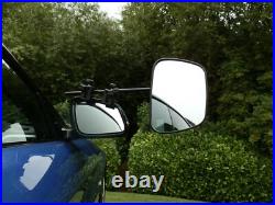 Milenco Grand Aero 3 Towing Mirror Flat (Twin Pack) With Storage Bag Case