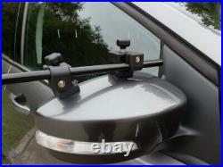 Milenco Grand Aero 3 Towing Mirror Flat (Twin Pack) With Storage Bag Case