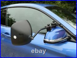 Milenco Grand Aero 3 Towing Mirror Flat (Twin Pack) With Storage Bag Case