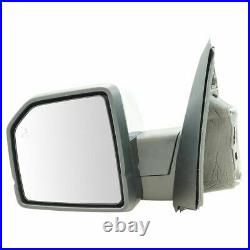 Mirror Power Fold Heated Memory Signal Spotlight Blind Spot Chrome LH for Ford