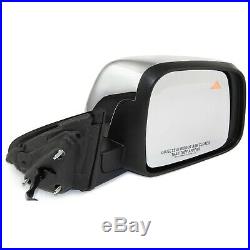 Mirror Power Heated Signal Blind Spot Chrome Right for 11-13 Grand Cherokee