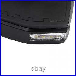 Mirror Power Heated Signal Blind Spot Spotlight Textured Black Left LH for Ford
