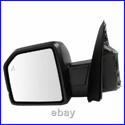 thumbnail image 2 of Pair Power Heated Tow Mirrors With Turn Signal – For Ford F150 2004-2006, Chrome/Black 2 of 5