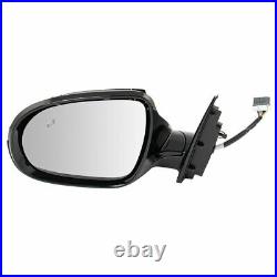Mirror Power Heated Turn Signal Folding Blind Spot Paint to Match Pair for Kia