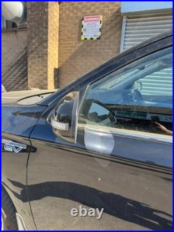 Mitsubishi Outlander Mk3 Passenger N/s Wing Mirror Powerfold In Black 2012-2022