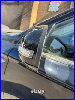 Mitsubishi Outlander Mk3 Passenger N/s Wing Mirror Powerfold In Black 2012-2022