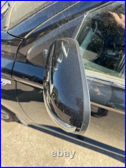 Mitsubishi Outlander Mk3 Passenger N/s Wing Mirror Powerfold In Black 2012-2022