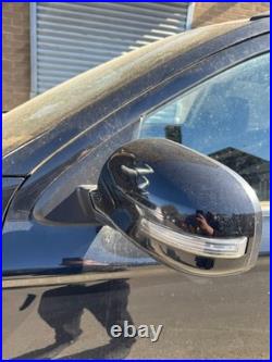 Mitsubishi Outlander Mk3 Passenger N/s Wing Mirror Powerfold In Black 2012-2022