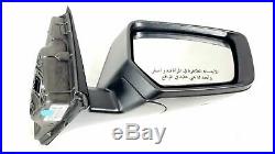 NEW OEM 2014-18 IMPALA SILVER RIGHT SIDE MIRROR WithBLIND SPOT DETECTOR 23410948