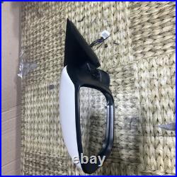 NISSAN JUKE 14-19 leftWING MIRROR WITH CAMERA IN WHITE PAINT CODE QAB E8047186