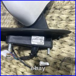 NISSAN JUKE 14-19 leftWING MIRROR WITH CAMERA IN WHITE PAINT CODE QAB E8047186
