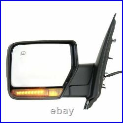 New FO1320363 Driver/Left Side Power Door Mirror for Ford Expedition 2007-2017