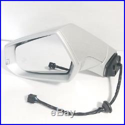 New GM Cadillac ELR 14-2016 LH Mirror WithSignal Light/Blind Spot SILVER 22884927