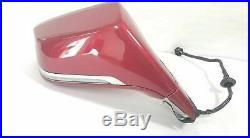 New OEM Cadillac ELR 14-16 RH RED Mirror WithSignal Light/Blind Spot (22884932)