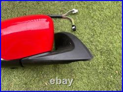 Nissan Leaf 2017-2024 Red Drivers Side OS Wing Mirror Blind Spot Powerfold 360