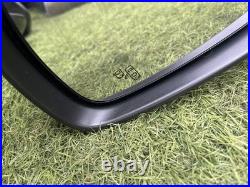 Nissan Leaf 2017-2024 White Drivers Side OS Wing Mirror Blind Spot Powerfold 360