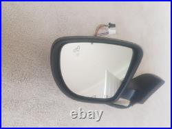 Nissan Leaf EV Left Door Mirror -Power Fold -Camera -Blind Spot -Colour GreyKAD
