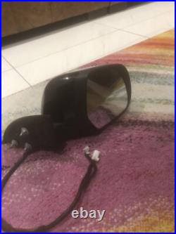 Nissan Leaf MK1 2011-2017 OS Drivers Wing Mirror 360 Camera Black Power Folding