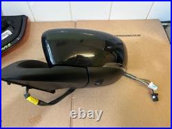 Nissan Leaf Ze1 Mk2 Wing Mirror Left Power Fold Blind Spot Camera In Black 2022