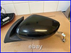 Nissan Leaf Ze1 Mk2 Wing Mirror Left Power Fold Blind Spot Camera In Black 2022 Nissan Leaf Ze1 Mk2 Wing Mirror Left Power Fold Blind Spot Camera In Black 2022
