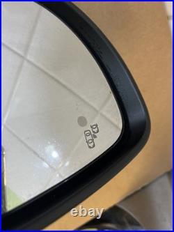 Nissan Leaf Ze1 Mk2 Wing Mirror Left Power Fold Blind Spot Camera In Black 2022