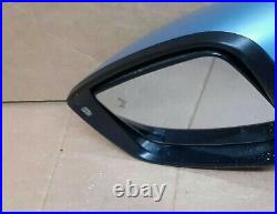 Passenger Side Mirror Cover Cap For Nissan Altima 2013-2018 & Sentra 2013-2019 - Unpainted White