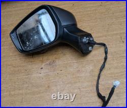 Nissan Note Mk2 Wing Mirror N/s With Puddle Light & Blind Spot Kad Grey 2013-17