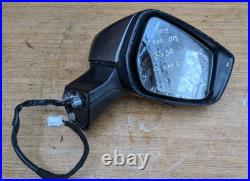 Nissan Note Mk2 Wing Mirror O/s With Puddle Light & Blind Spot Kad Grey 2013-17
